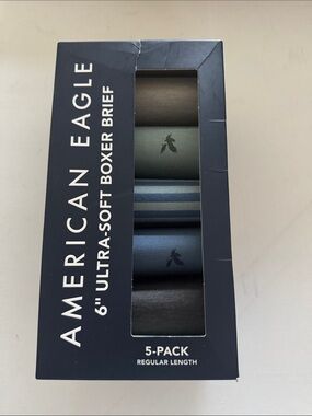 American Eagle Boxer Briefs Mens XS 5 Pack